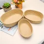 Набор из 3 плетеных корзин для хранения ANbeauty Beige (AN0103413)