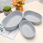 Набор из 3 плетеных корзин для хранения ANbeauty Gray (AN0103414)