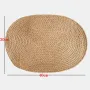 Плетеная салфетка для сервировки Коврик на стол 30х40 см ANbeauty Brown (AN0103419)