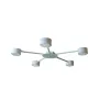 Люстра стельова MSK Electric Copter 5 плафонів GX53 NL 8040-5 WH Білий 618716