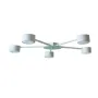 Люстра стельова MSK Electric Copter 5 плафонів GX53 NL 8040-5 WH Білий 618716