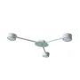 Люстра стельова MSK Electric Copter 3 плафони GX53 NL 8040-3 WH Білий 618701