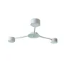 Люстра стельова MSK Electric Copter 3 плафони GX53 NL 8040-3 WH Білий 618701