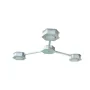 Люстра стельова MSK Electric Space 3 плафони GX53 Білий NL 13040-3 WH