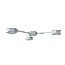Люстра стельова MSK Electric Space 3 плафони GX53 Білий NL 13040-3 WH