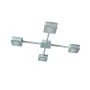 Люстра стельова MSK Electric Space 4 плафони GX53 NL 12040-4 WH Білий