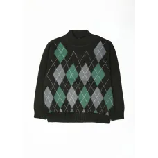 Светр для хлопчика Er Lin kids fashion 98 см Чорний (SN-683-Black)