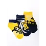 Носки для мальчика ILLUMINATION 23 3 пары Сине-желтый (GDG-1128-27-Blue-yellow)