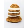 Шапка для девочки Raster 50 см Бежевый (LN-181236-Beige)