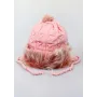 Шапка для девочки Raster 44 см Розовый (LN-141047-Pink)