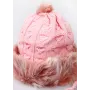 Шапка для девочки Raster 44 см Розовый (LN-141047-Pink)