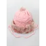 Шапка для девочки Raster 44 см Розовый (LN-141047-Pink)
