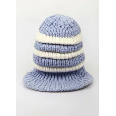 Шапка для дівчинки Raster 50 см Блакитний (LN-181218-Blue)