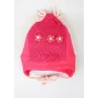 Шапка для дівчинки Raster 46 см Малиновий (LN-141237-Crimson)