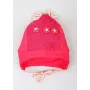 Шапка для дівчинки Raster 46 см Малиновий (LN-141237-Crimson)