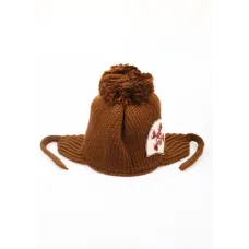 Шапка для мальчика Onyx 54 см Коричневый (LN-151554-Brown)
