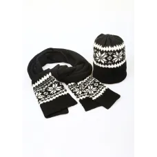 Комплект для хлопчика MTP 48 см Чорно-білий (LN-151545-Black-and-white)