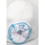 Шапка для дівчинки BEXA 47 см Білий (LN-1654-White)