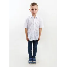 Рубашка для мальчика MTP 110 см Белый (PVM-3521-White)