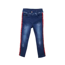 Джинсы для девочки Boboli 128 см (RNS-1552-Blue)