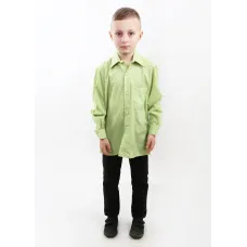 Сорочка для хлопчика MTP 158 см Салатовий (PVM-3132-Light-green)