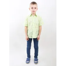 Сорочка для хлопчика MTP 140 см Салатовий (PVM-2829-Light-green)