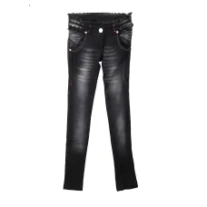 Джинси для дівчинки Puledro 128 см Темно-сірий (YDB-3219-Dark-grey)