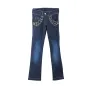 Джинси для дівчинки Puledro 116 см Темно-синій (YDB-4142-Navy-blue)