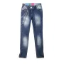 Джинси для дівчинки Puledro 152 см Синій (YDB-3338-Blue)