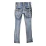Джинси для дівчинки Puledro 116 см Блакитний (YDB-1351-Blue)
