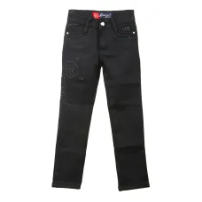 Джинси для дівчинки MTP 110 см Чорний (YDB-3766-Black) Джинси для дівчинки MTP 110 см Чорний (YDB-3766-Black)