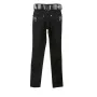 Джинсы для девочки Flamingo 128 см Черный (YDB-4267-Black)