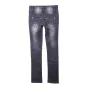 Джинсы для девочки Puledro 128 см Серый (YDB-4271-Gray)