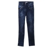 Джинси для дівчинки Flamingo 128 см (YDB-2803-Blue)