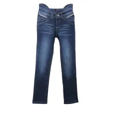 Джинси для дівчинки Glamour 128 см Синій (YDB-3771-Blue)