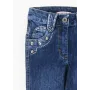 Джинсы для девочки Flamingo 128 см Синий (YDB-2779-Blue)