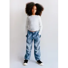Джинси для дівчинки Zara 116 см Блакитний (ZLK-4152-704-Blue) Джинси для дівчинки Zara 116 см Блакитний (ZLK-4152-704-Blue)