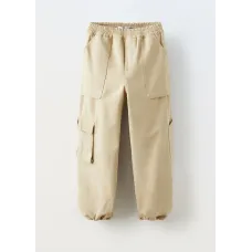 Штани для хлопчика Zara 116 см Бежевий (ZLK-6773-618-Beige)