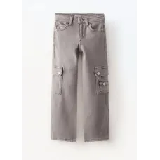 Джинси для дівчинки Zara 116 см Сірий (ZLK-9632-706-Gray) Джинси для дівчинки Zara 116 см Сірий (ZLK-9632-706-Gray)