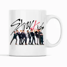 Чашка Кавун Група Stray Kids 320 мл Білий (К001708) Чашка Кавун Група Stray Kids 320 мл Білий (К001708)