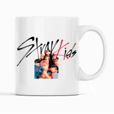 Чашка Кавун Група Stray Kids 320 мл Білий (К001710) Чашка Кавун Група Stray Kids 320 мл Білий (К001710)
