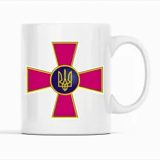 Чашка Кавун Емблема Збройних Сил України 320 мл Білий (К001712) Чашка Кавун Емблема Збройних Сил України 320 мл Білий (К001712)
