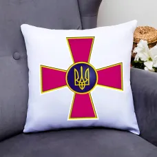 Декоративна подушка Кавун Емблема Збройних Сил України 40x40 см (П000805) Декоративна подушка Кавун Емблема Збройних Сил України 40x40 см (П000805)