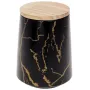 Фарфоровая емкость Esmalte de Mármol negro 720 мл BonaDi Черный DP186131