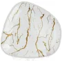Порцелянова тарілка BonaDi Esmalte de Marmol blanco 23.5 см Білий DP186170