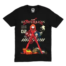 Футболка Stedman Asuka Evangelion MRZ v188 XL Чорний (24909)