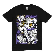 Футболка Stedman Luffy Gear 5 One Piece MRZ v161 M Чорний (24672)