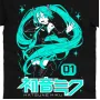 Футболка Stedman Hatsune Miku Vocaloid MRZ v149 L Черный (24600)