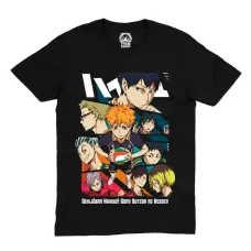 Футболка Stedman Волейбол Haikyuu! MRZ v58 XL Чорний (24481)