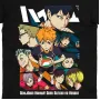 Футболка Stedman Волейбол Haikyuu! MRZ v54 XS Чорний (24477)